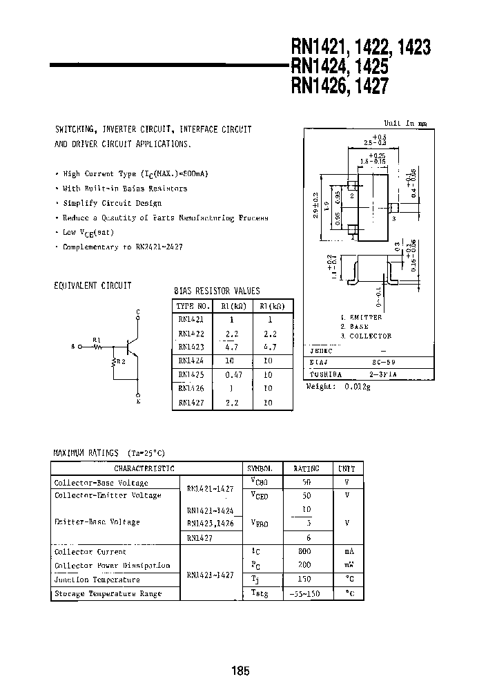 RN1423TE85L2_8169556.PDF Datasheet