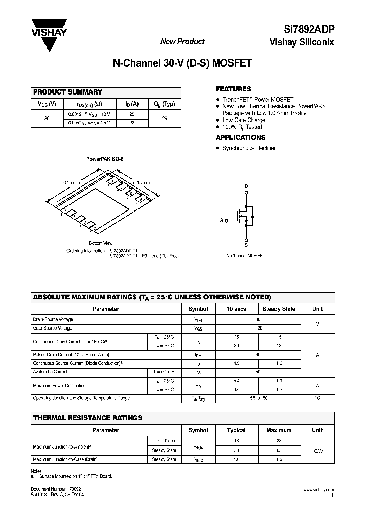 SI7892ADP-T1_8172428.PDF Datasheet