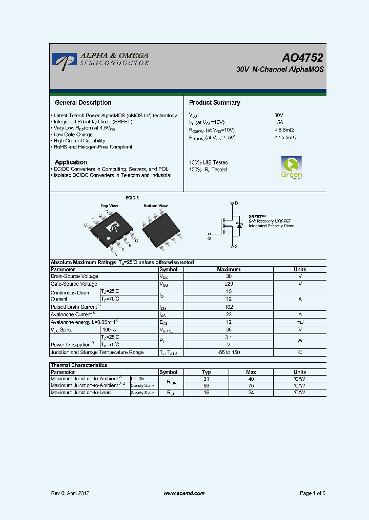 AO4752_8184409.PDF Datasheet