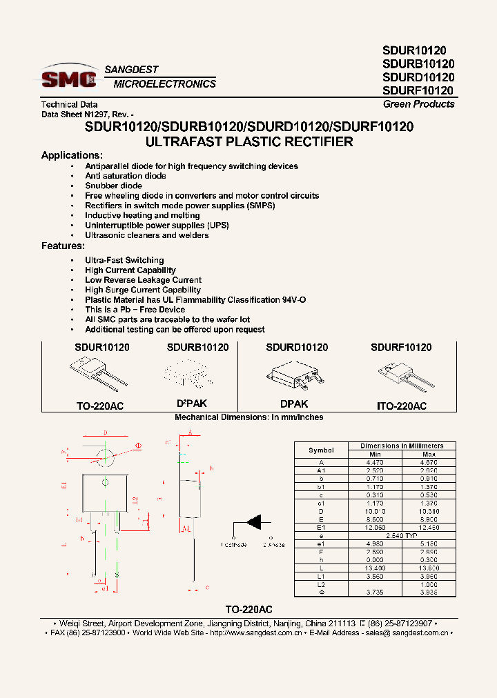 SDUR10120_8188996.PDF Datasheet