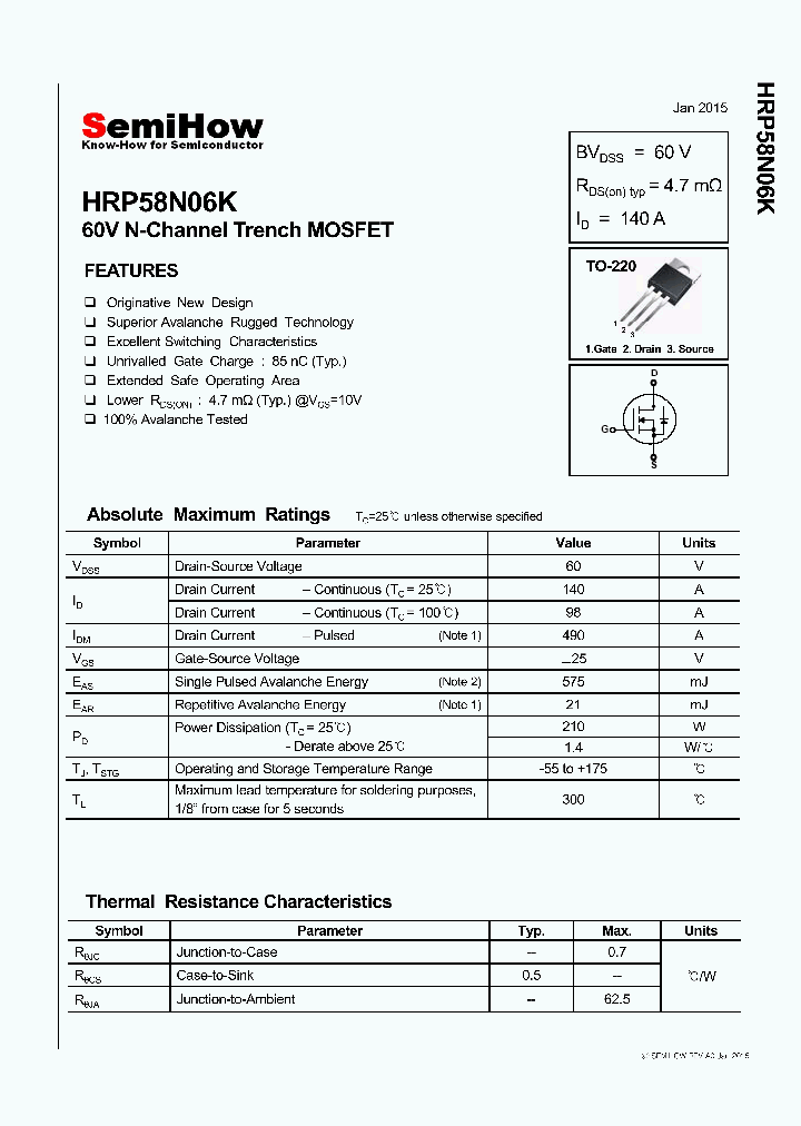 HRP58N06K_8194375.PDF Datasheet
