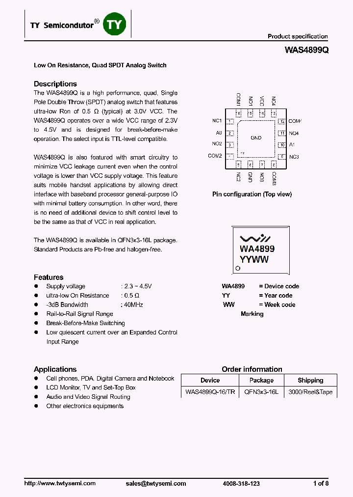 WAS4899Q_8197021.PDF Datasheet