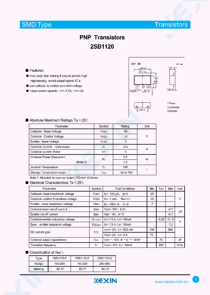 2SB1120-G_8199592.PDF Datasheet