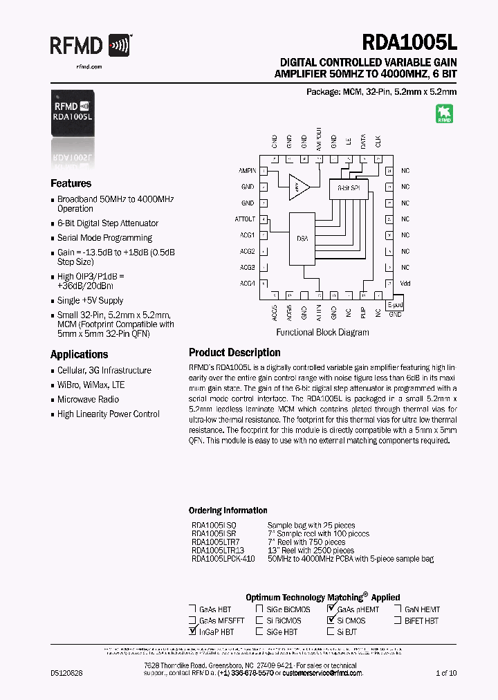 RDA1005L_8203312.PDF Datasheet