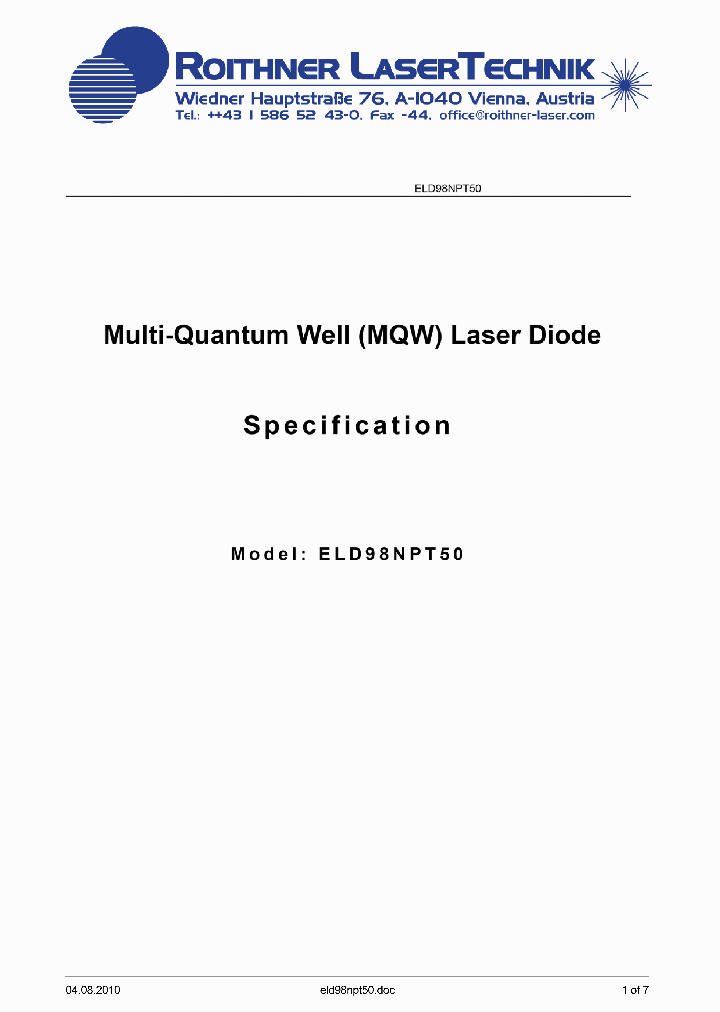 ELD98NPT50_8203686.PDF Datasheet