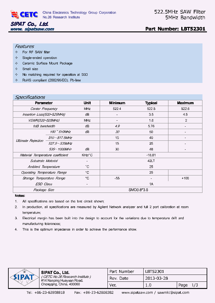 LBT52301_8205129.PDF Datasheet