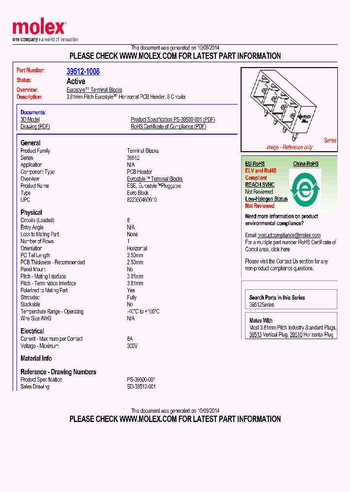 39512-1008_8205693.PDF Datasheet