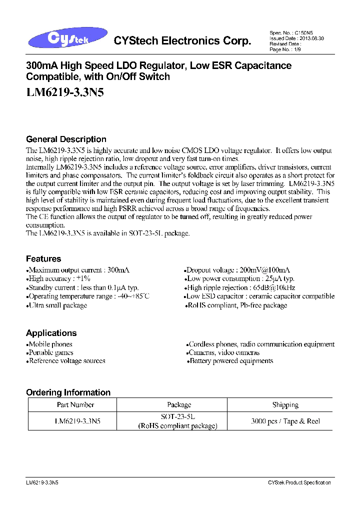 LM6219-33N5_8207117.PDF Datasheet