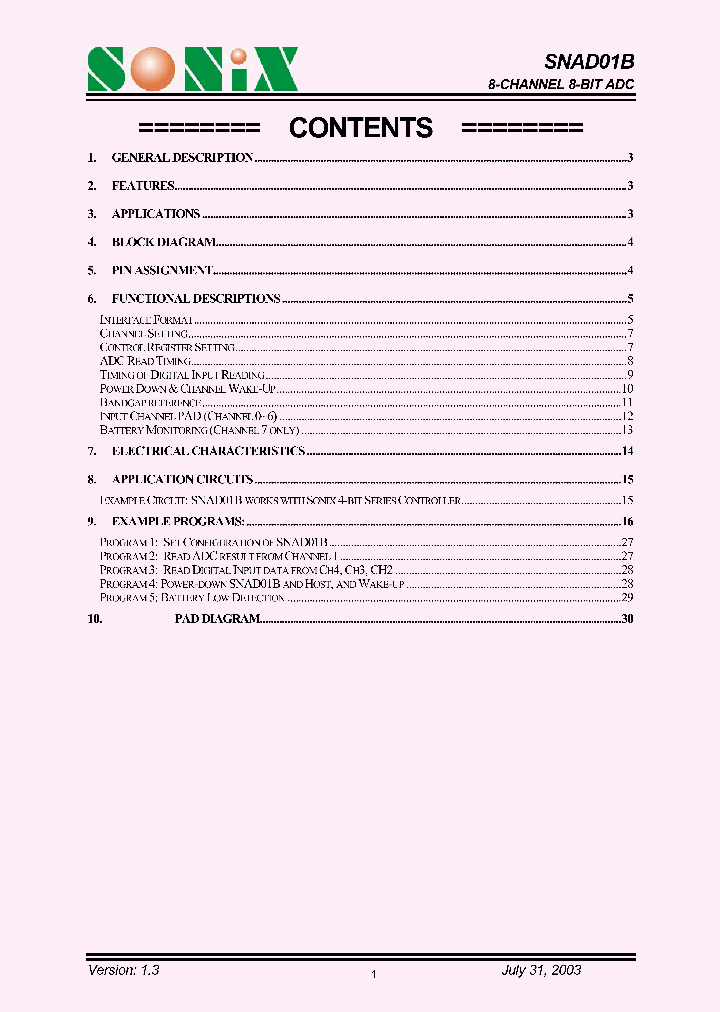 SNAD01B_8208403.PDF Datasheet