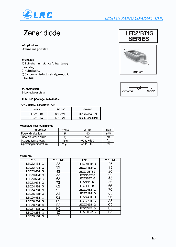 LEDZ6-2BT1G-15_8209156.PDF Datasheet