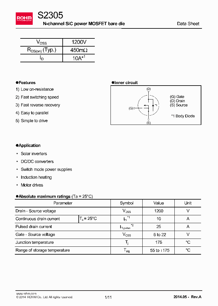 S2305_8211954.PDF Datasheet