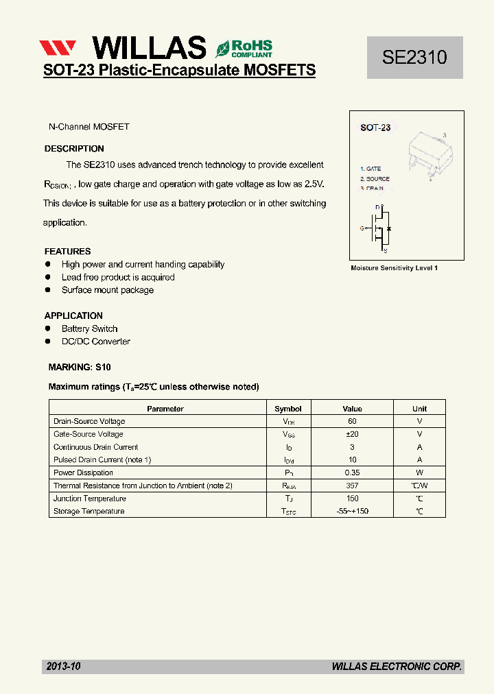 SE2310_8213649.PDF Datasheet