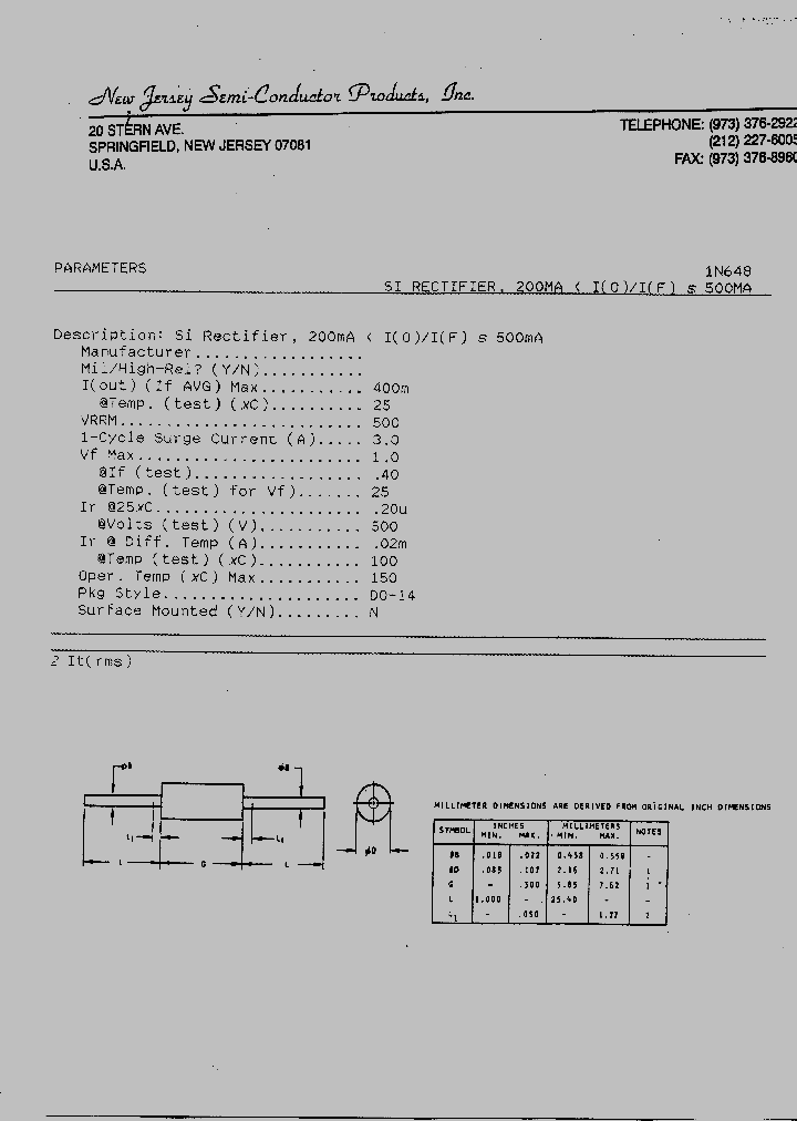 1N648_8220664.PDF Datasheet