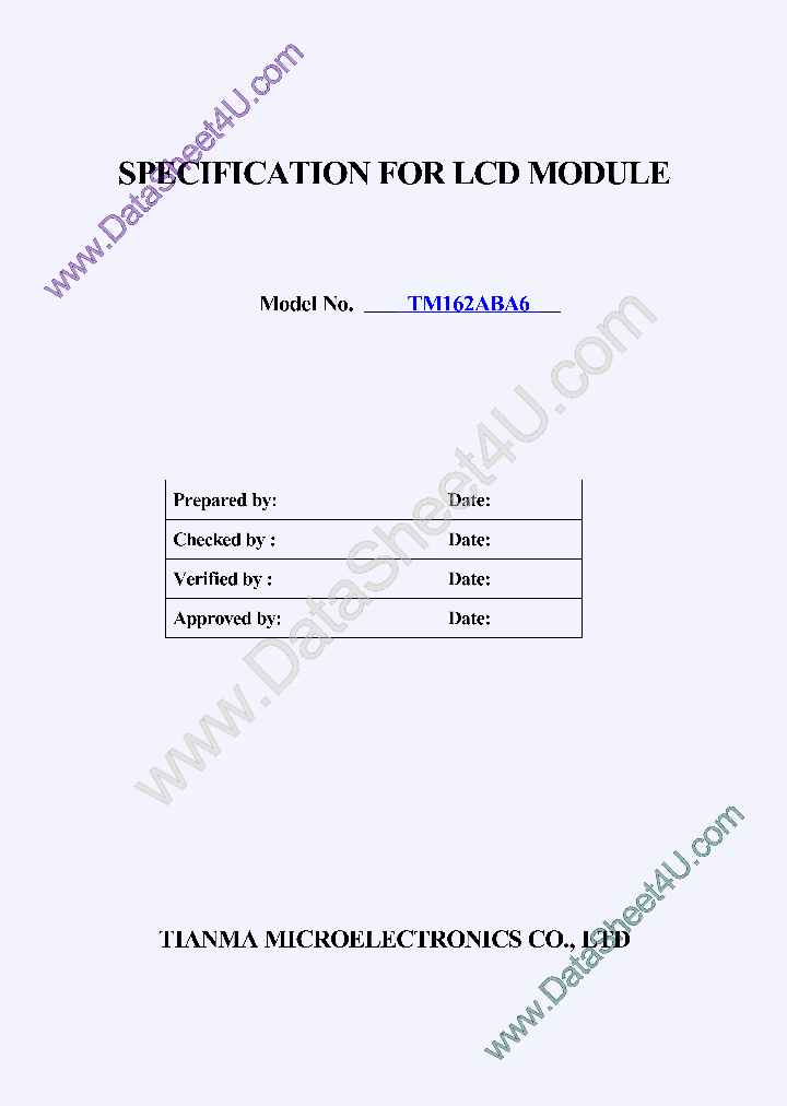 TM162ABAC_7840987.PDF Datasheet