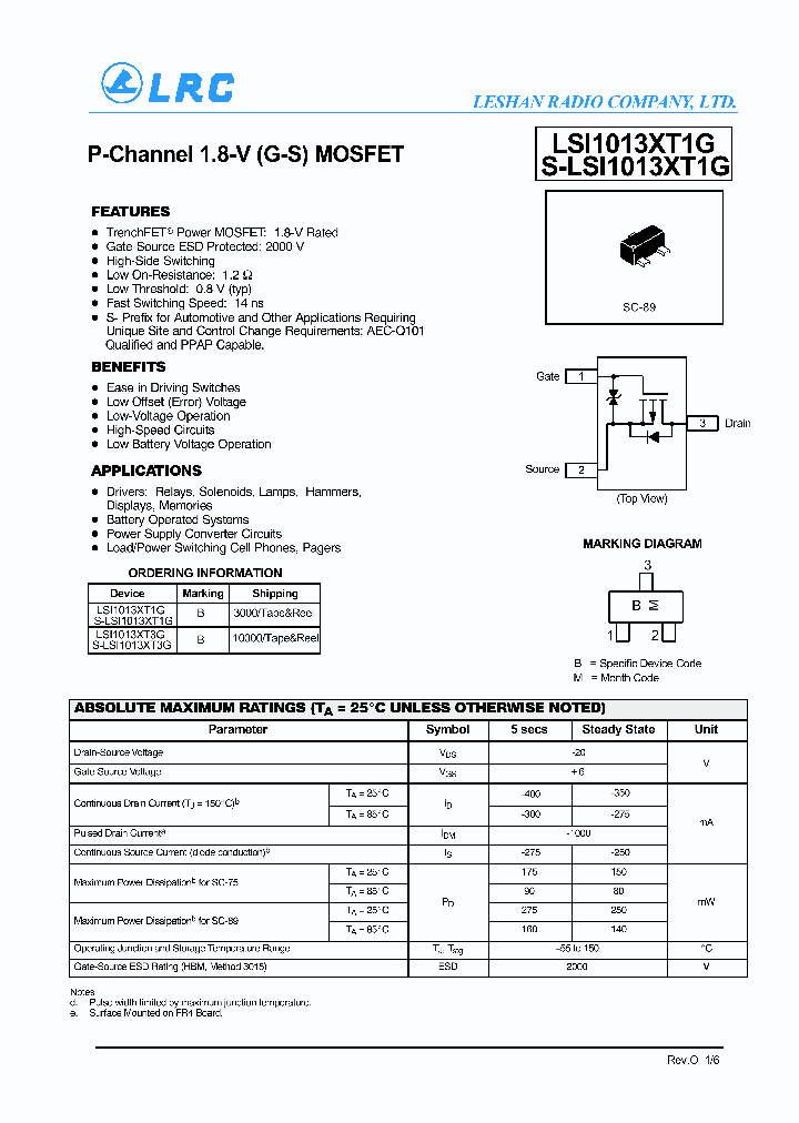 LSI1013XT1G-15_8221836.PDF Datasheet