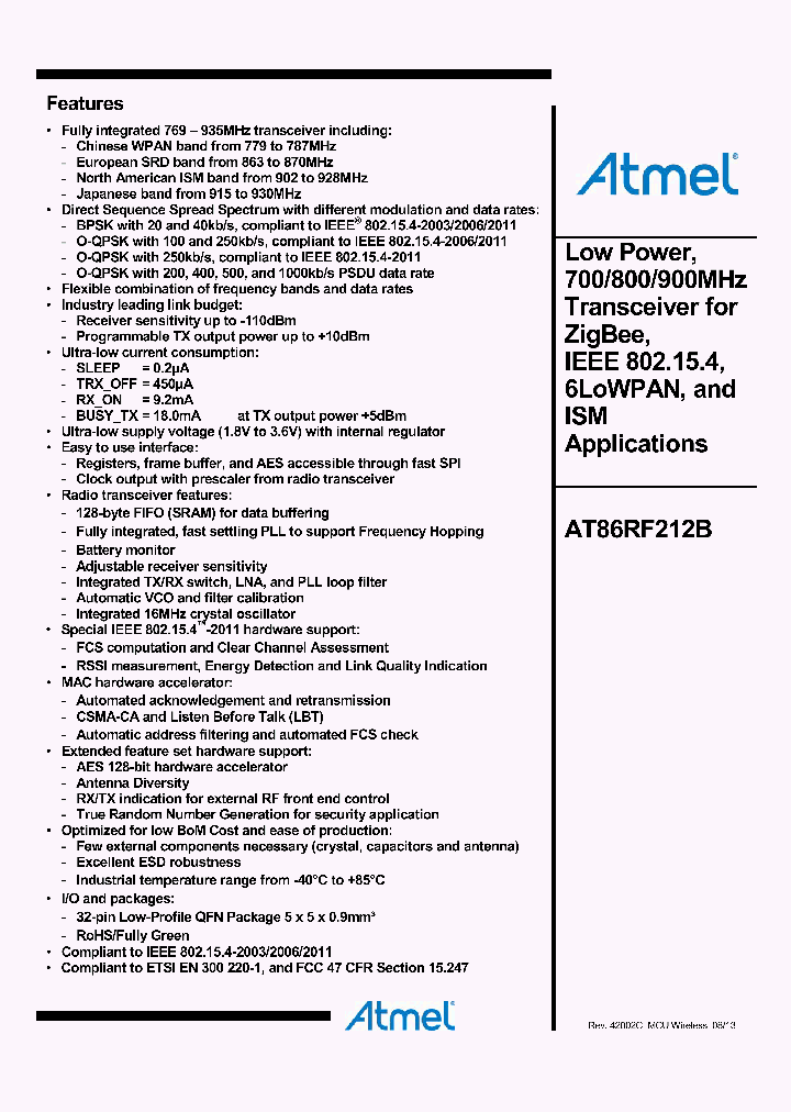 AT86RF212B-14_8221829.PDF Datasheet