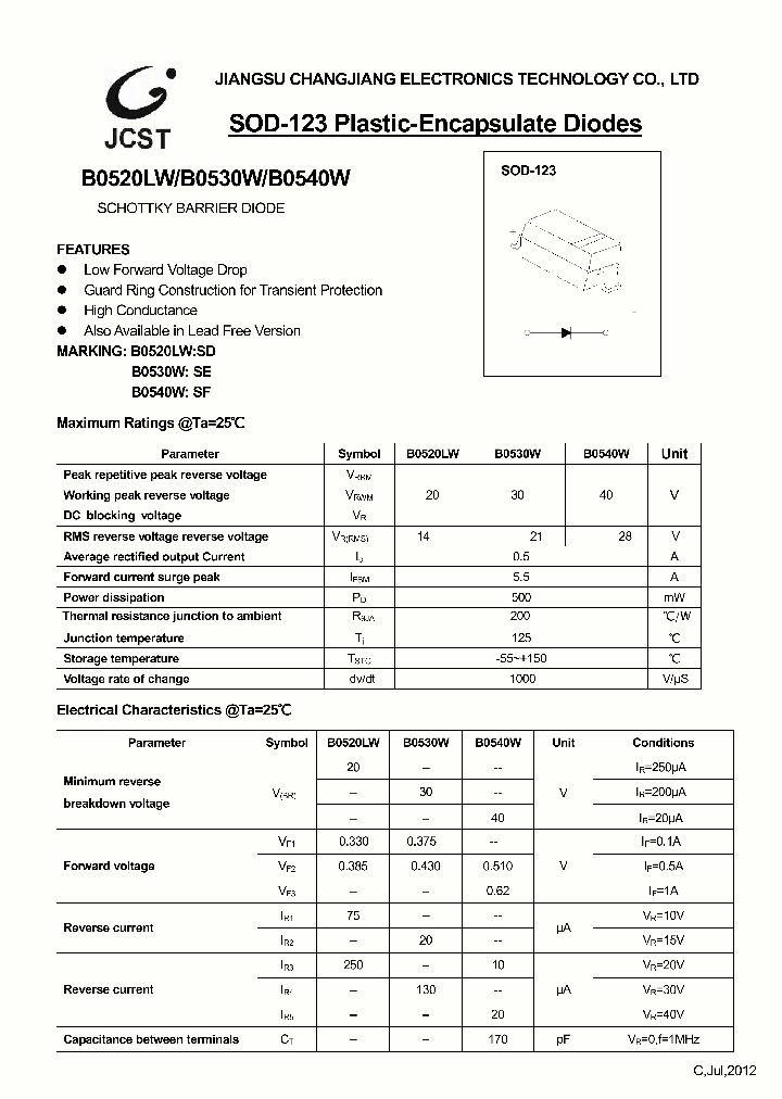 B0530W_8222943.PDF Datasheet