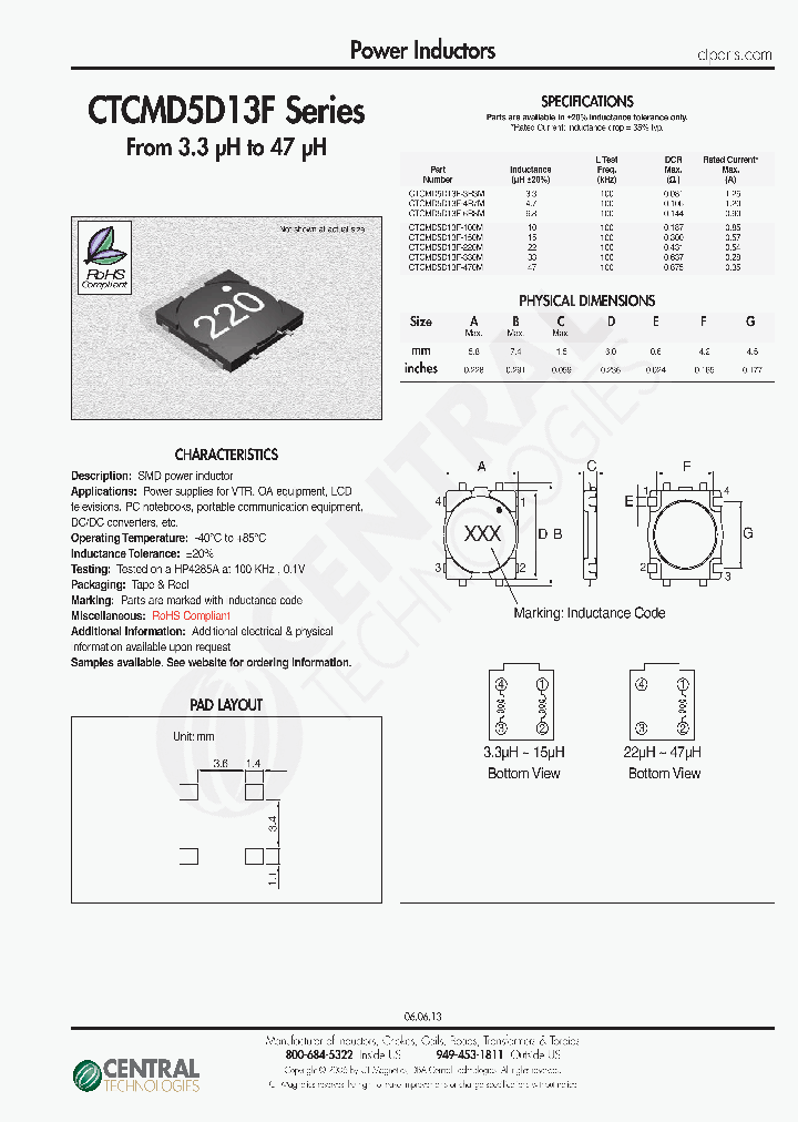 CTCMD5D13F_8223606.PDF Datasheet