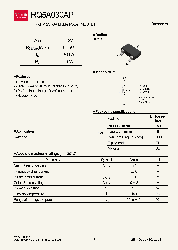 RQ5A030AP_8225976.PDF Datasheet