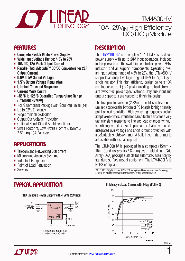 LTM4600HV-15_8227712.PDF Datasheet