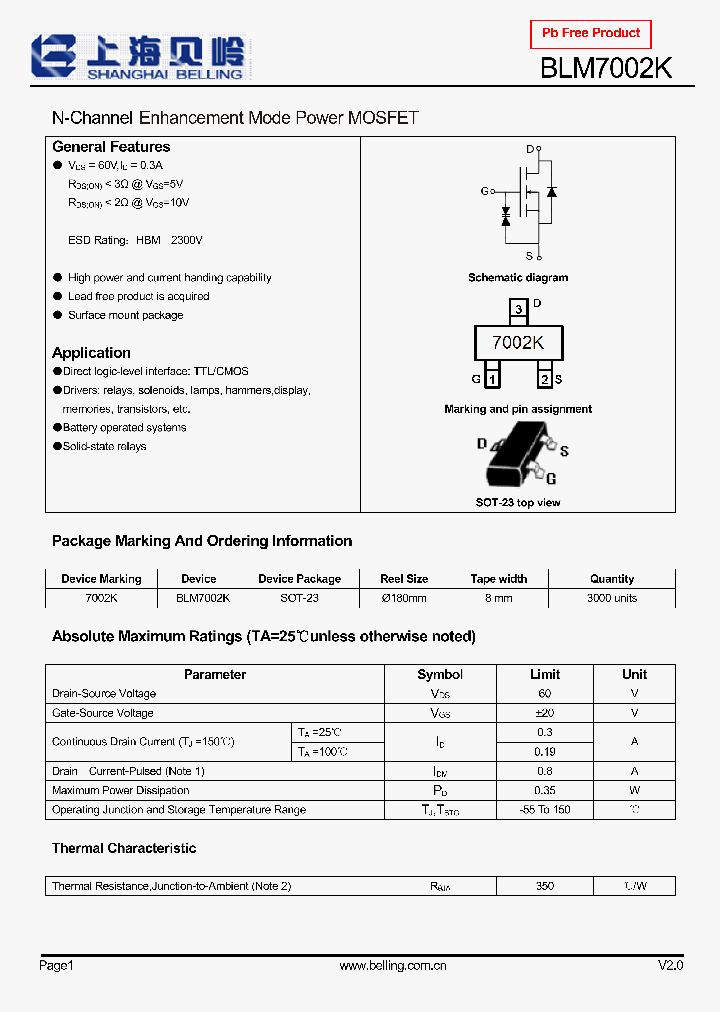 BLM7002K_8229307.PDF Datasheet