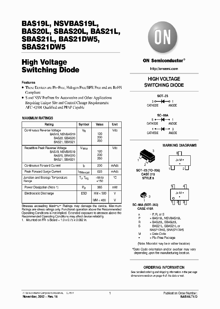 SBAS21DW5T3G_8233218.PDF Datasheet