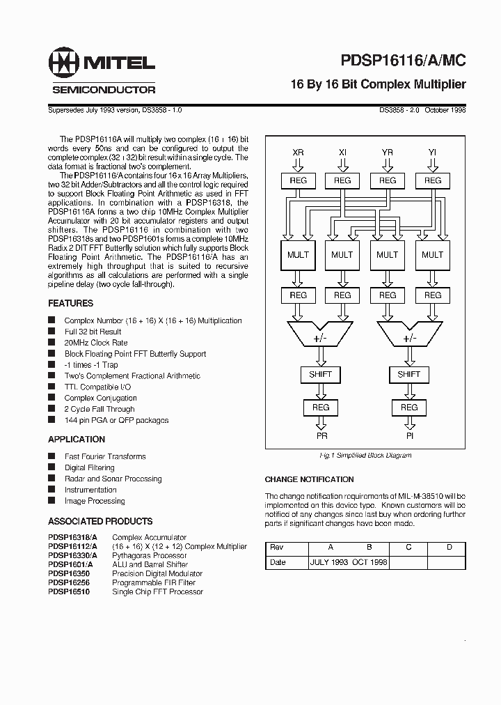 PDSP16116MC_8235260.PDF Datasheet