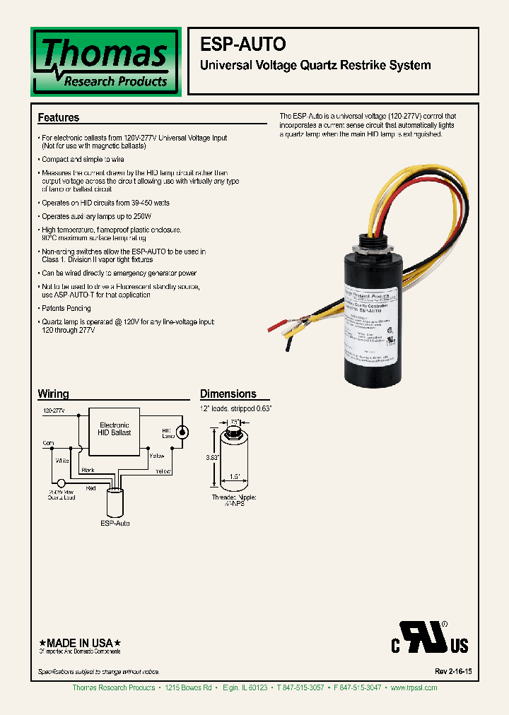 ESP-AUTO_8235224.PDF Datasheet