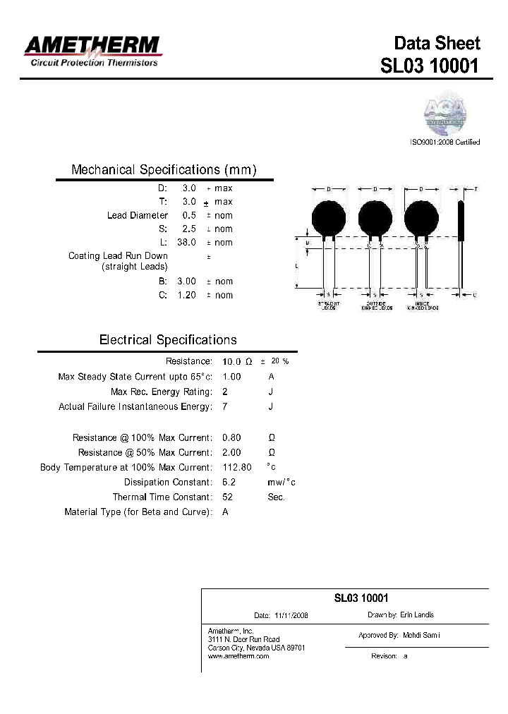 SL0310001-12_8237507.PDF Datasheet