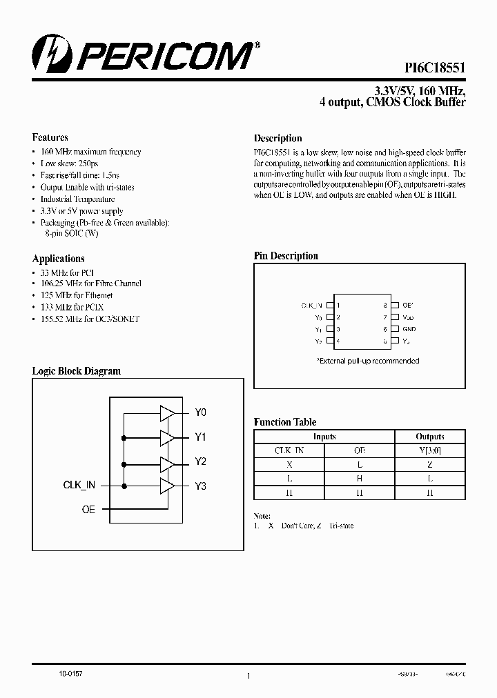 PI6C18551_8237660.PDF Datasheet