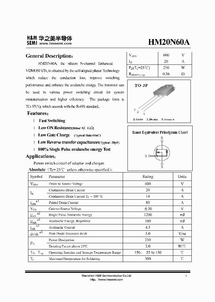 HM20N60A_7849910.PDF Datasheet