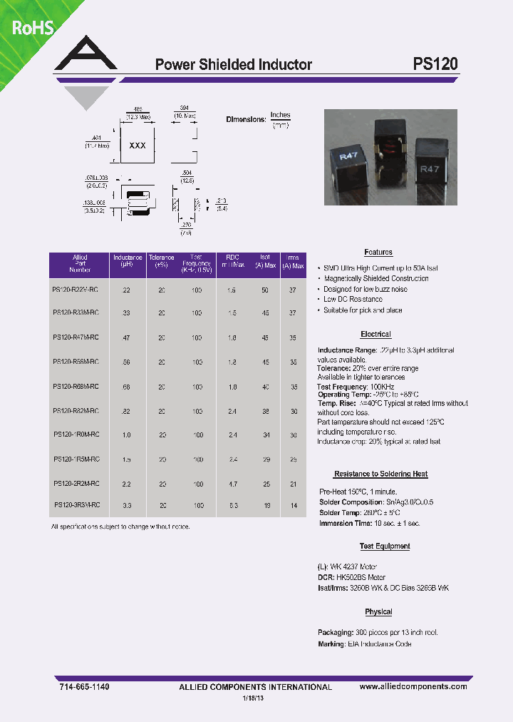 PS120-1R0M-RC_8248380.PDF Datasheet