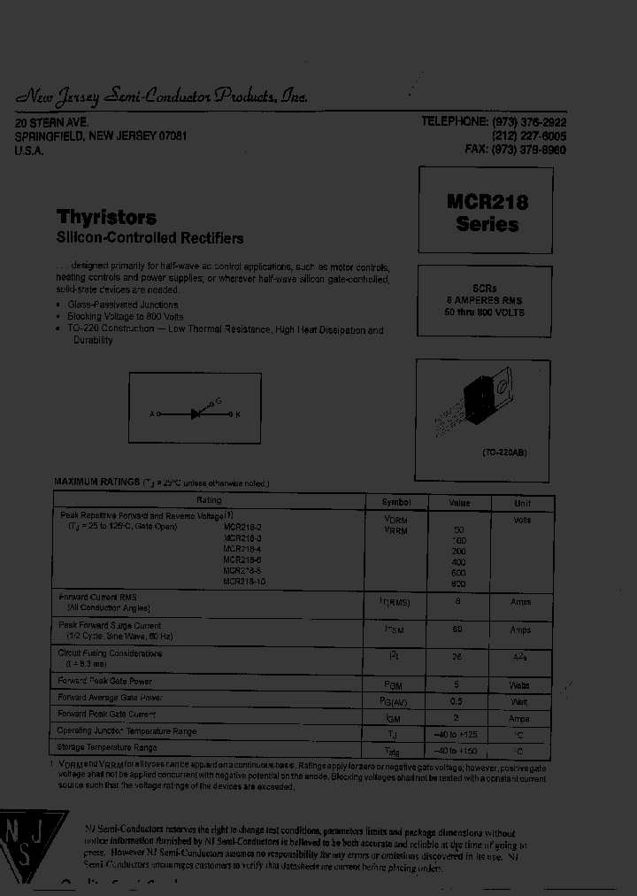 MCR218-4_8248966.PDF Datasheet