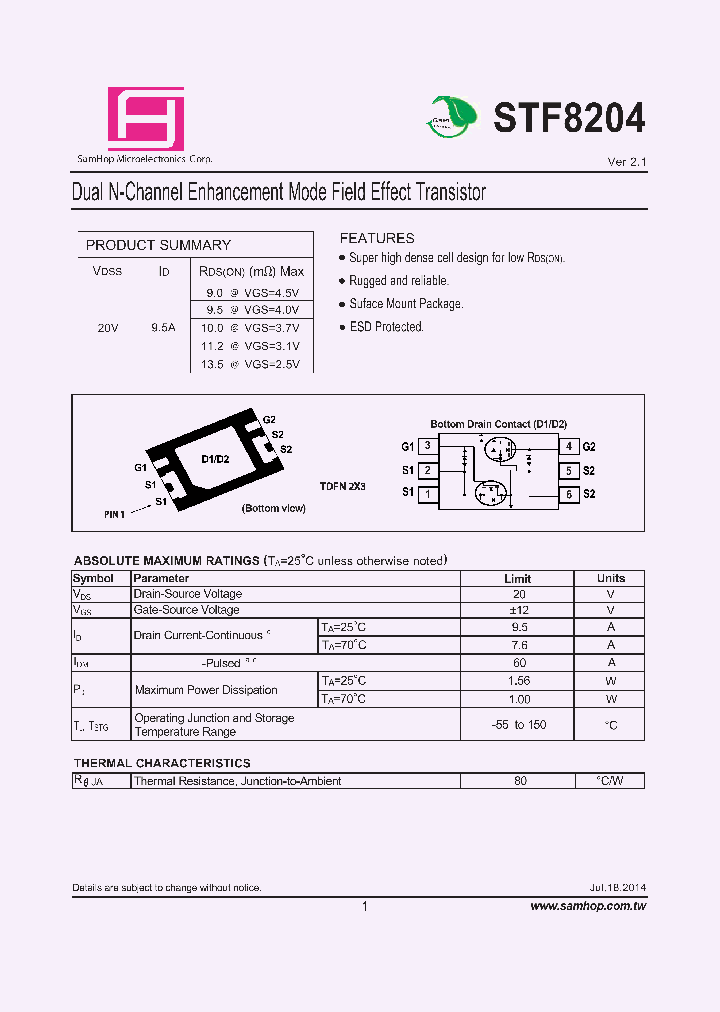 STF8204_8252389.PDF Datasheet