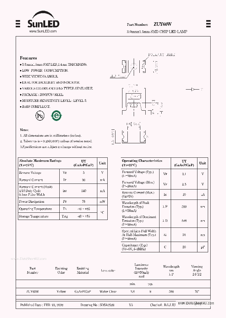 ZUY60W_7849607.PDF Datasheet