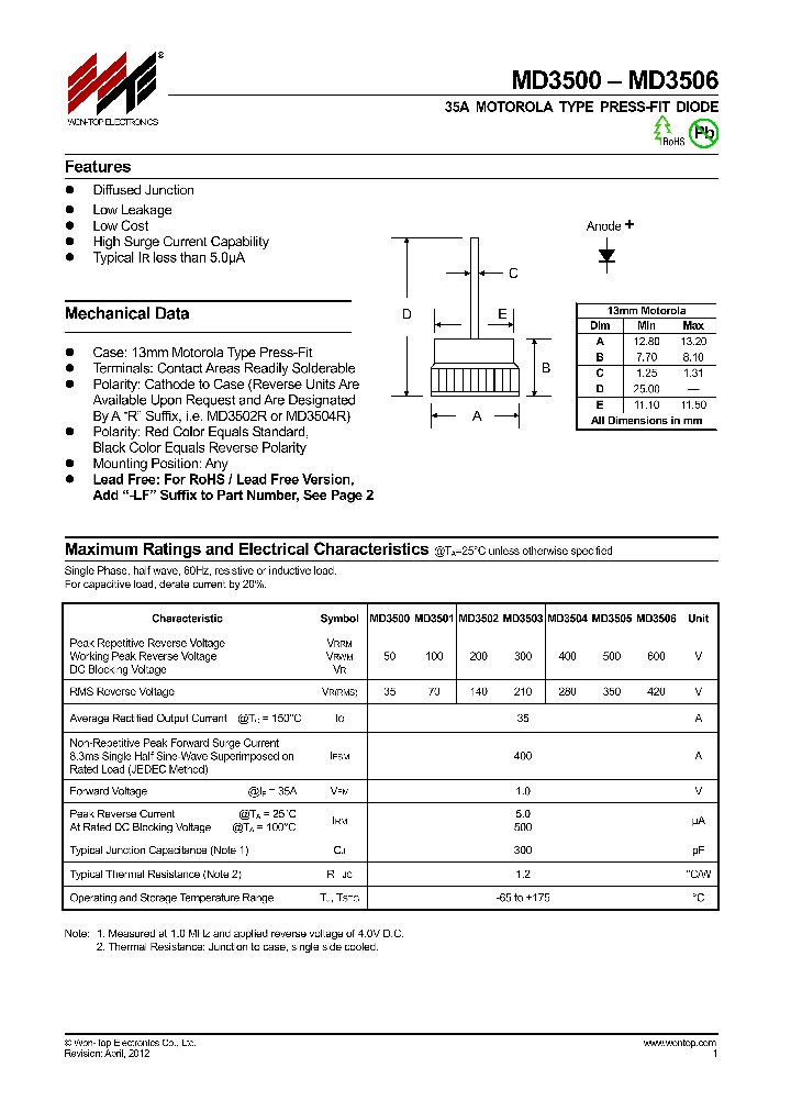 MD3500-14_8253709.PDF Datasheet