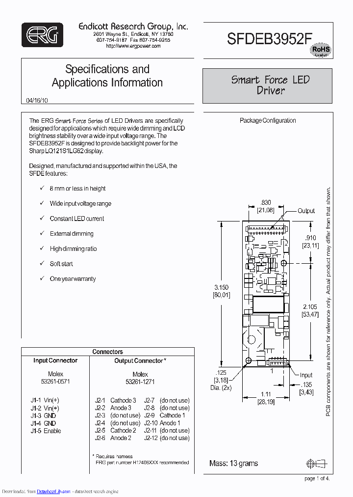 SFDEB3952F_7853614.PDF Datasheet