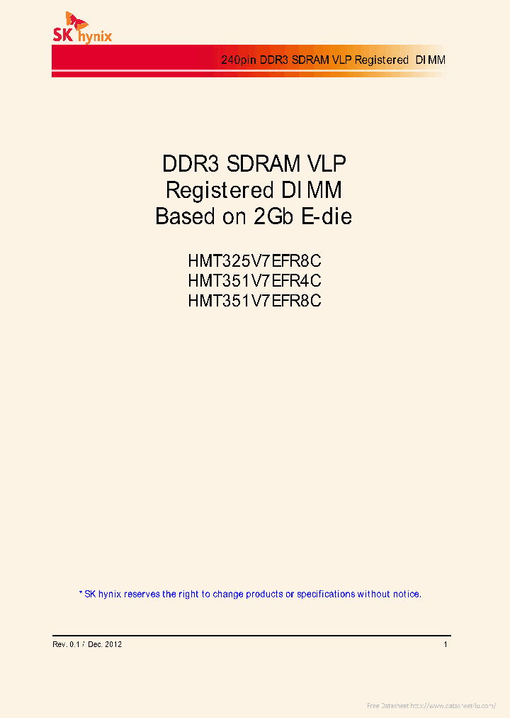 HMT325V7EFR8C_7861386.PDF Datasheet