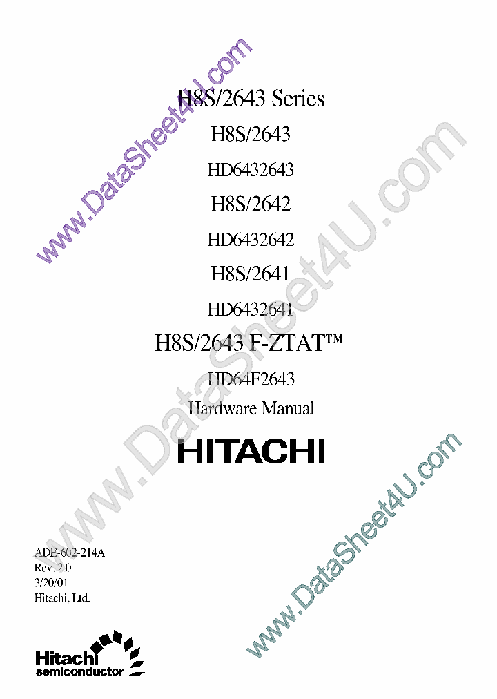 HD6432641_7863654.PDF Datasheet