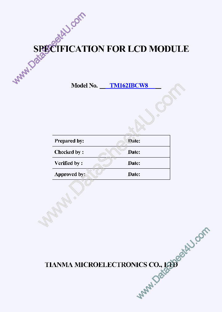 TM162IBCW8_7869999.PDF Datasheet