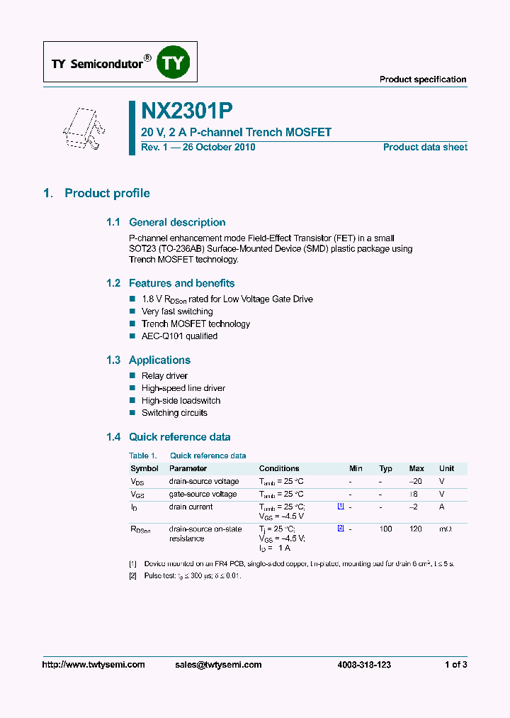 NX2301P_8272147.PDF Datasheet