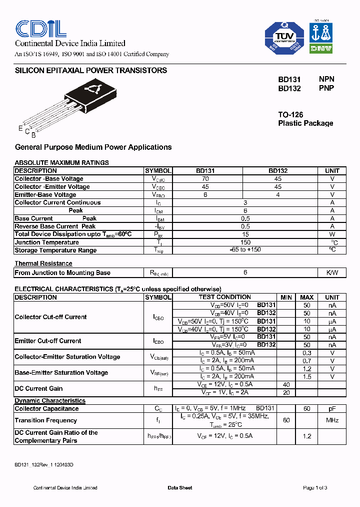 BD131_8280028.PDF Datasheet