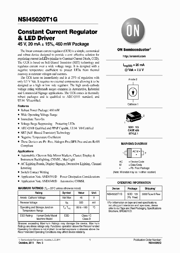 NSI45020_8281478.PDF Datasheet