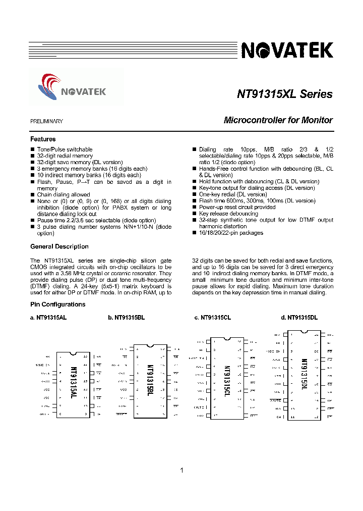 NT91315BL_8281751.PDF Datasheet