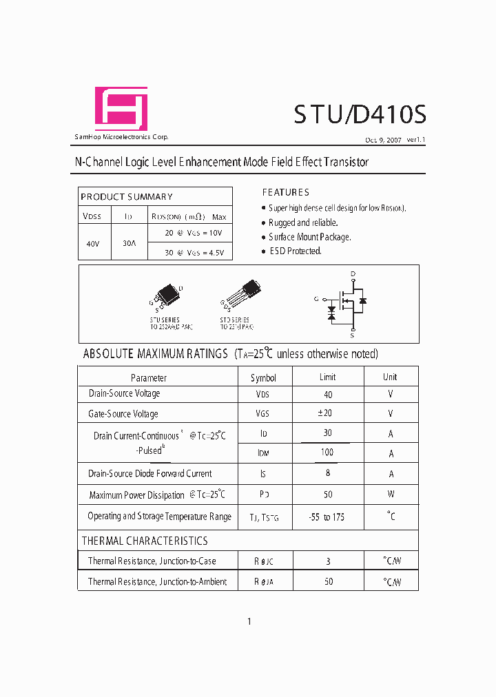 STUD410S_8281933.PDF Datasheet