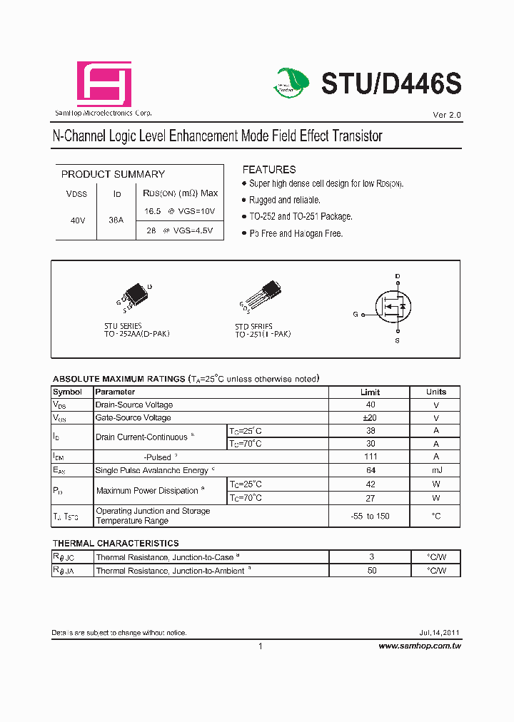 STUD446S_8281951.PDF Datasheet