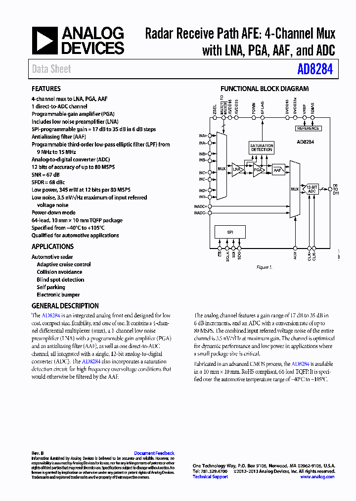 AD8284_8283085.PDF Datasheet