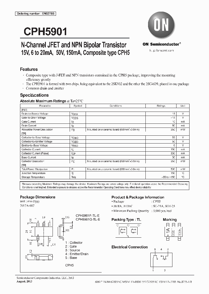 CPH5901_8283797.PDF Datasheet