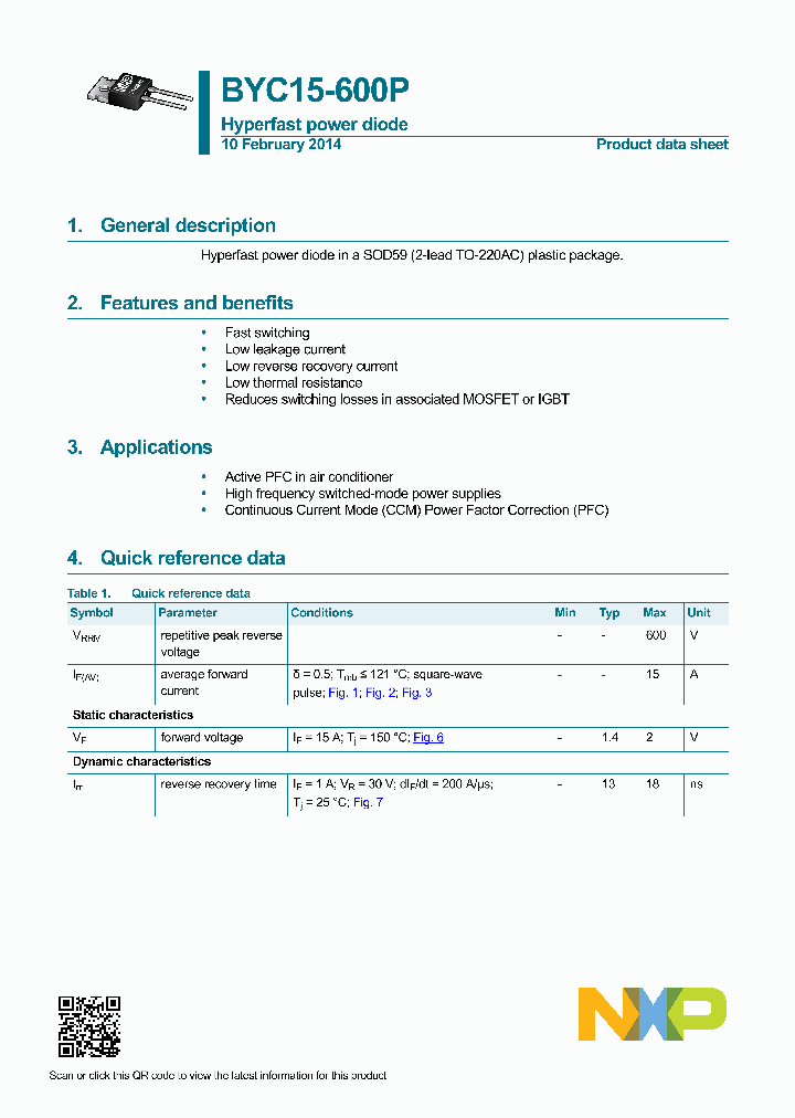 BYC15-600P_8283881.PDF Datasheet