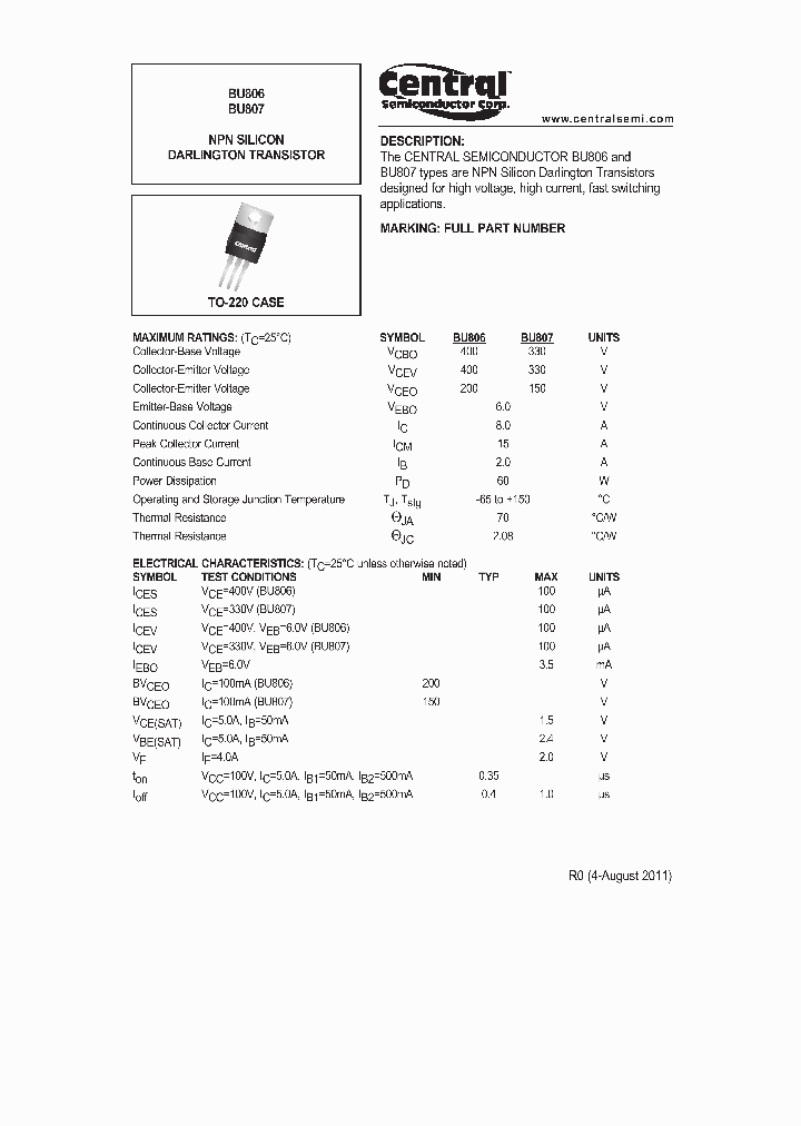 BU806_8285031.PDF Datasheet